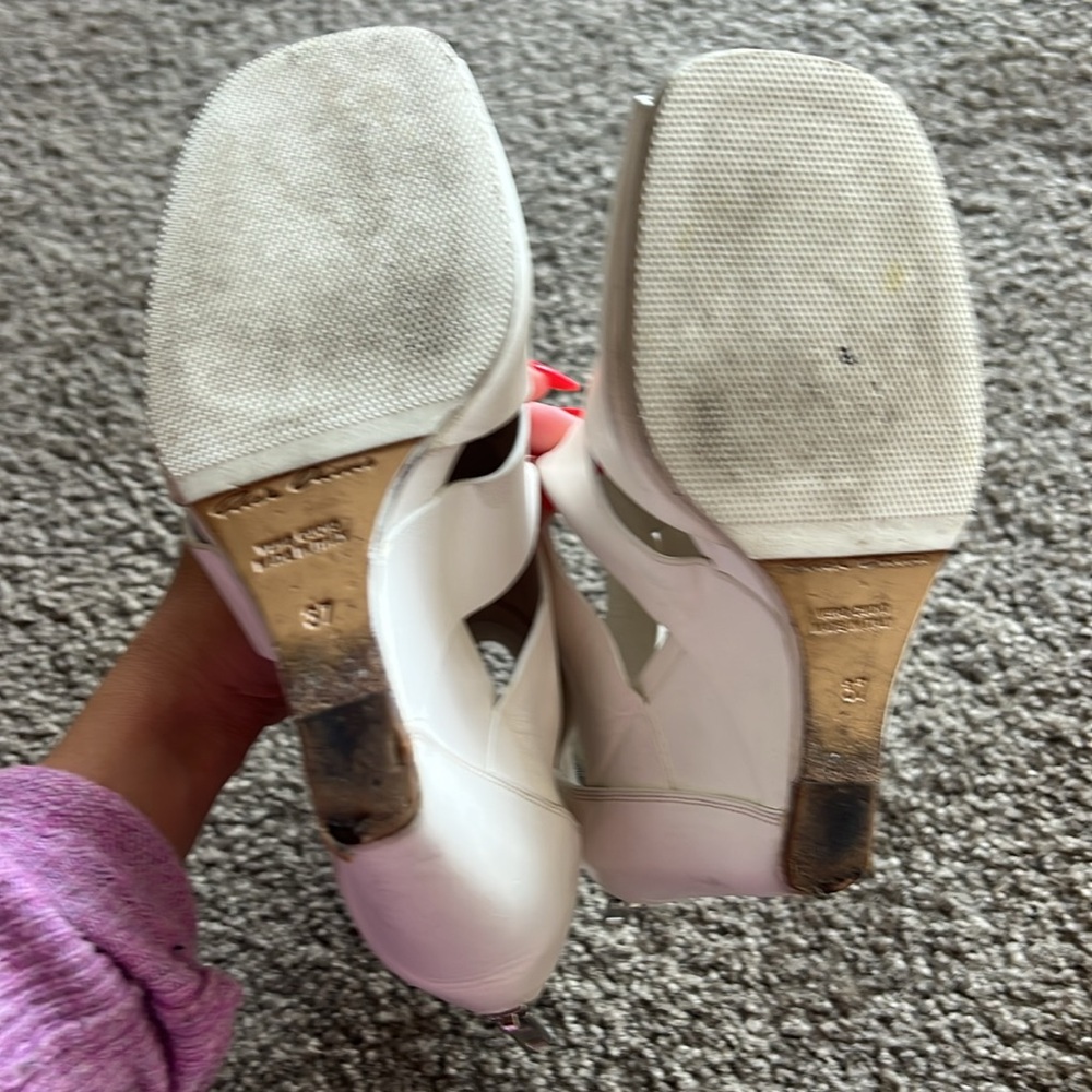 Rick Owens White Ankle Boots - Picture 3 of 3